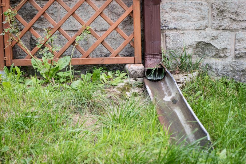 Metal Downspout Replacement
